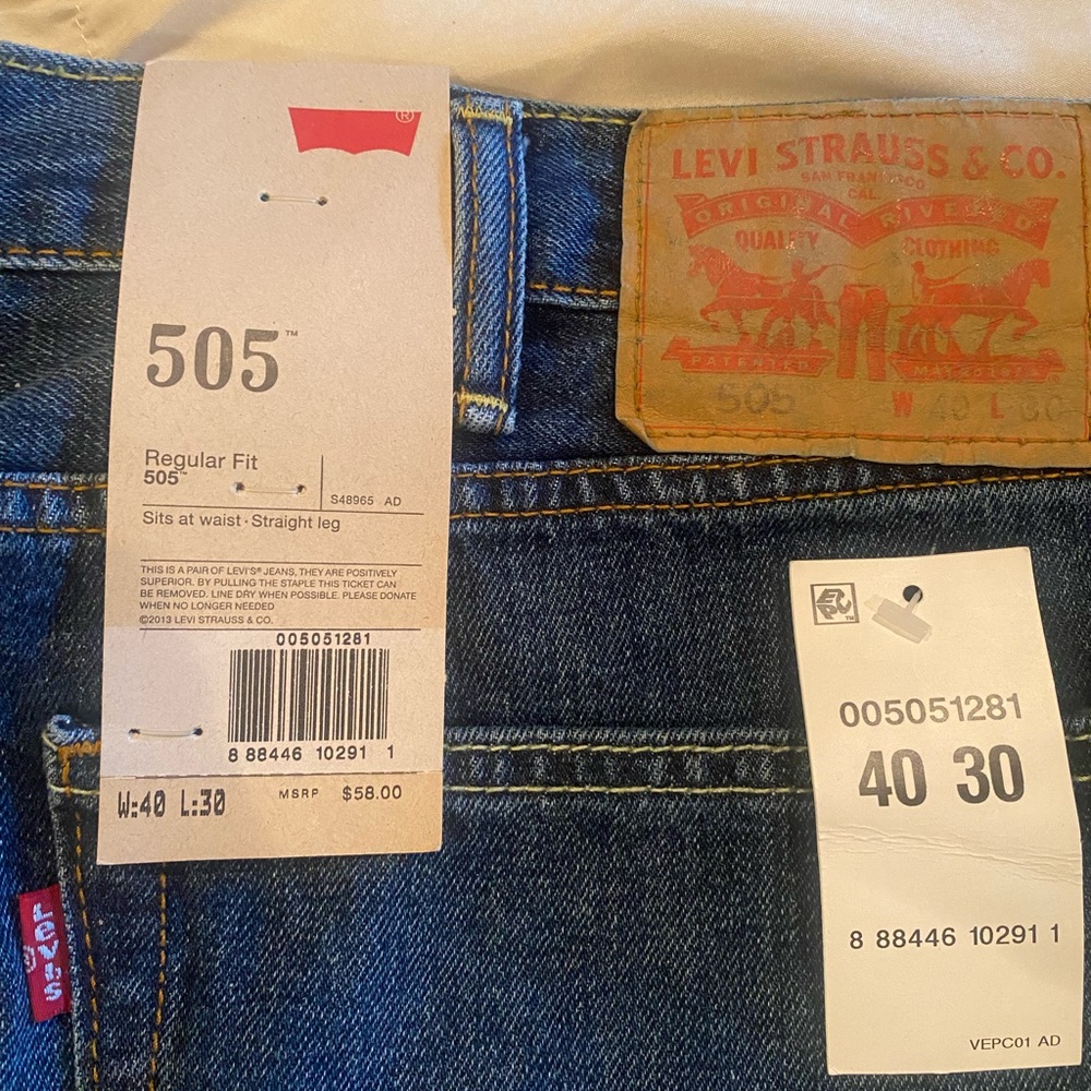Men’s Levi’s 505 Jeans